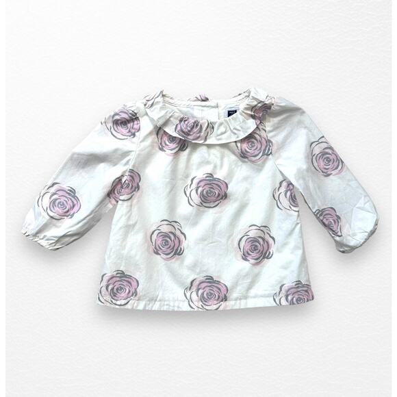 Janie and Jack Roses Tunic, 6-12 Months - Picture 3 of 8